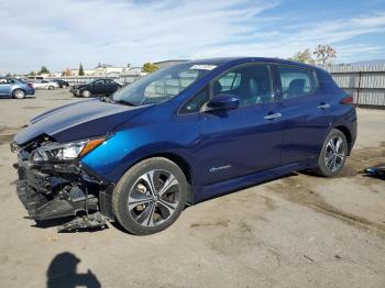  Salvage Nissan LEAF