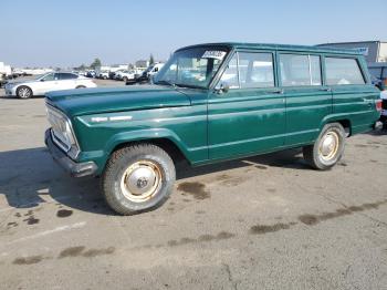  Salvage Jeep Wagoneer