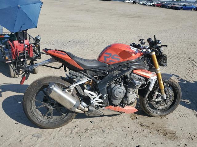  Salvage Triumph Motorcycle Speedtripl