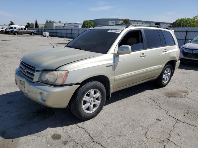  Salvage Toyota Highlander