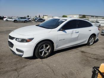  Salvage Chevrolet Malibu