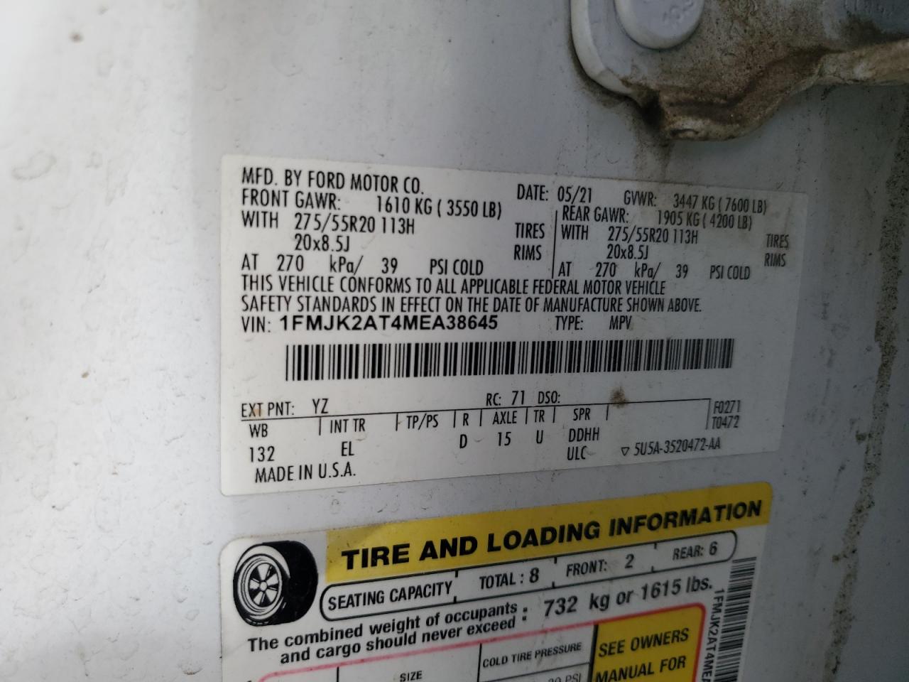 Ford Expedition Max Limited Image 7