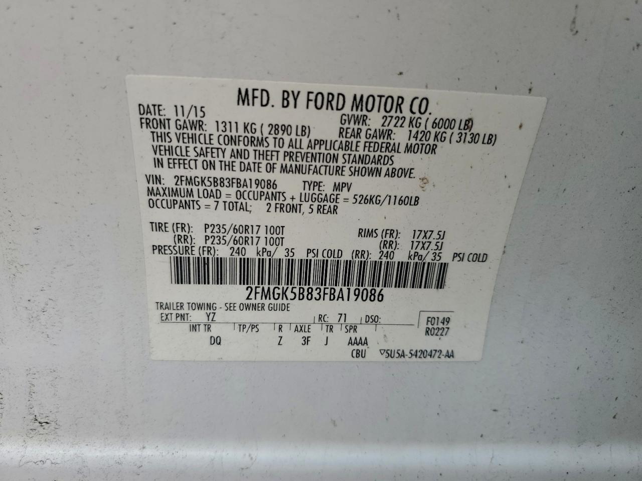 Ford Flex Se Image 7