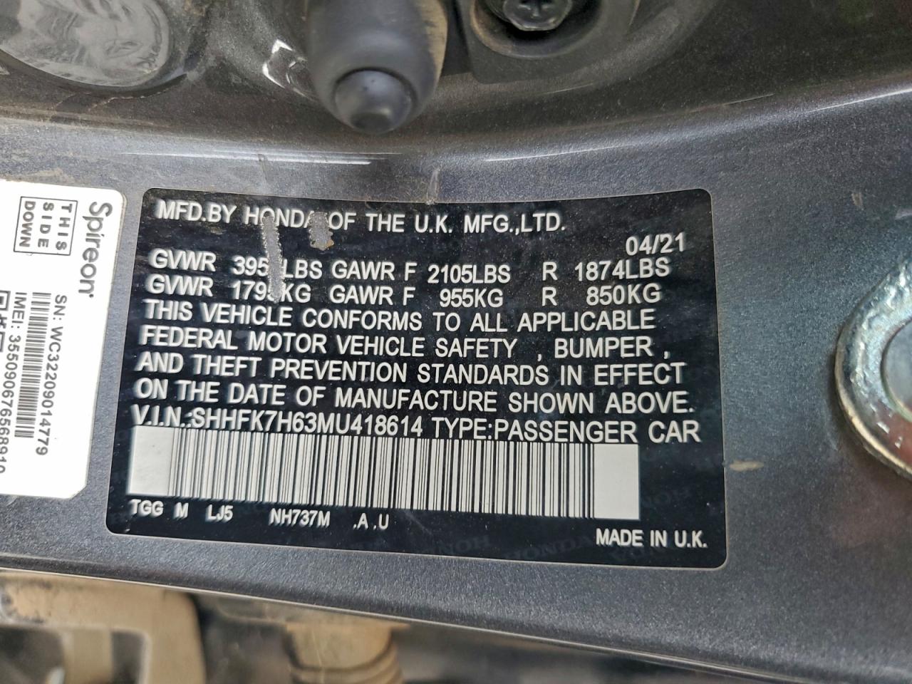 Honda Civic Ex Image 11